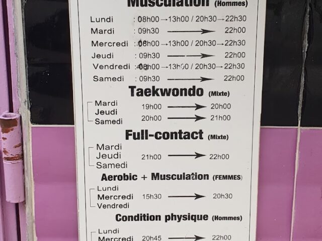 Wdu musculation - Agadir -