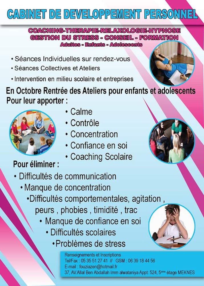 Coaching Thérapie et Développement Personnel - Meknès