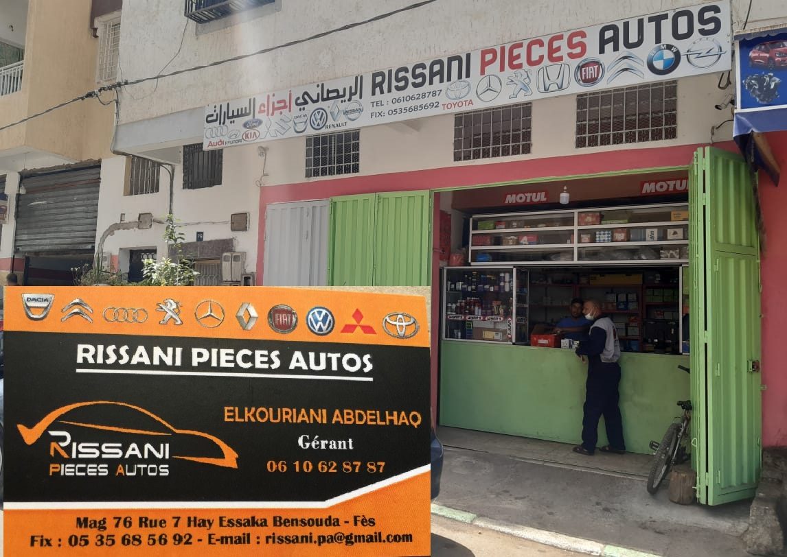 RISSANI Pieces Autos - Original-Neuves