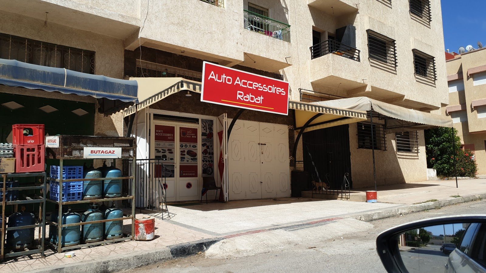 Auto accessoires rabat