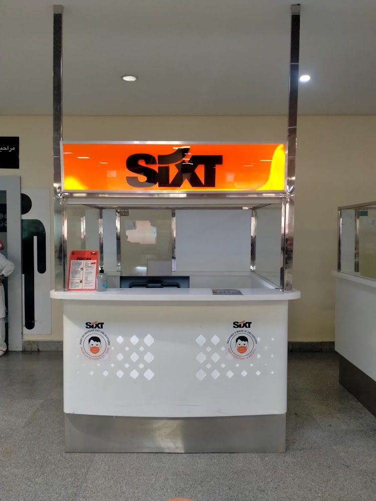 Sixt Rent a Car Mohammed V airport under-customs