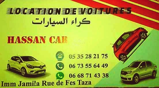 Location de voitures Hassan car - Fès - +212 673-556449