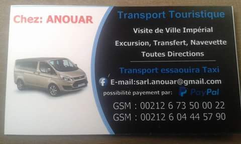minibus anouar essaouira - Essaouira - +212 673-500022