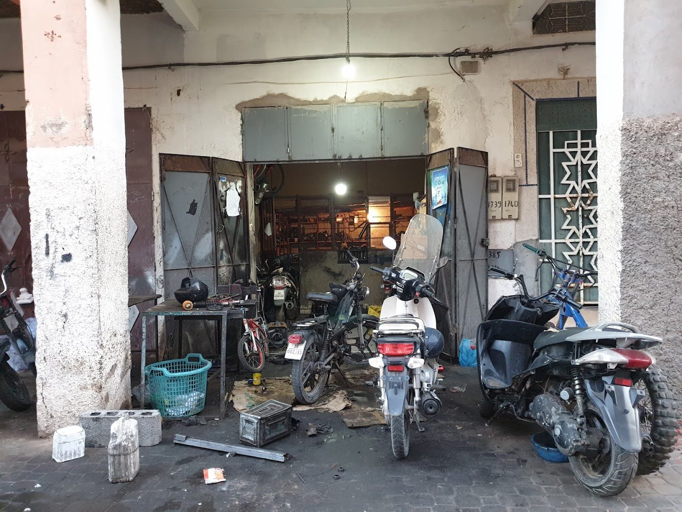 Réparation de motos