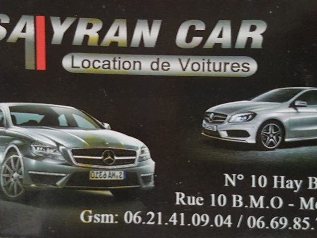 Sayran Car - Meknès - +212 621-410904