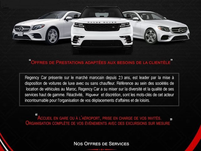 Regency Car - Casablanca - +212 5222-00565