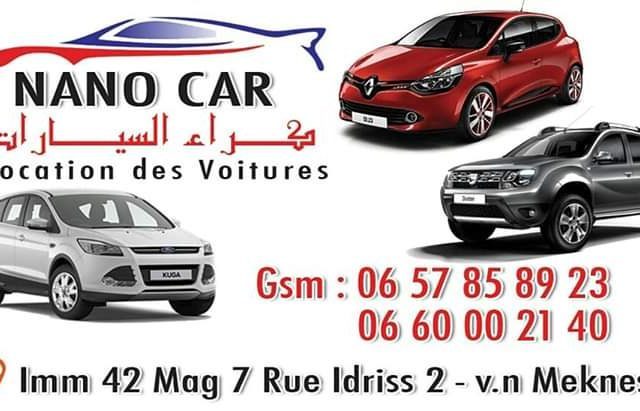 Location de voiture meknes nano car - Meknès - +212 657-858923