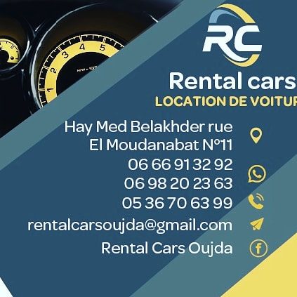 Agence Location de Voitures Rental Cars Oujda - Oujda - +212 698-202363