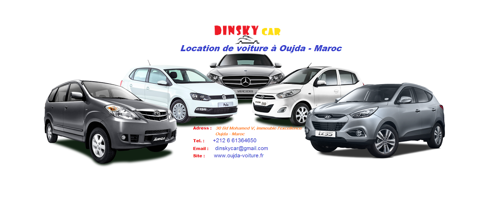 location voiture nador - dinsky car