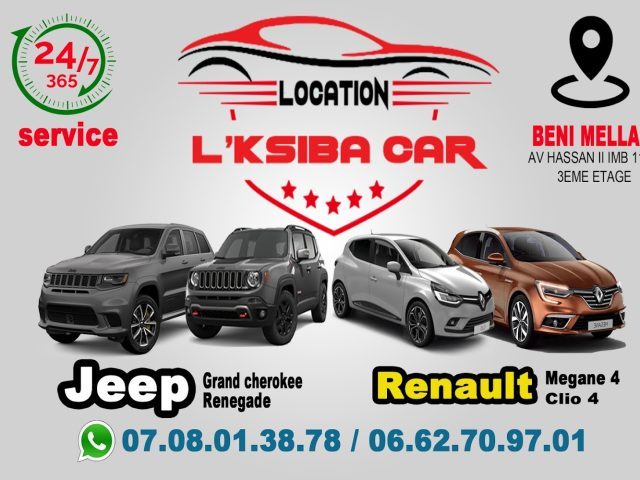 L'ksiba car - Béni Mellal - +212 662-709701