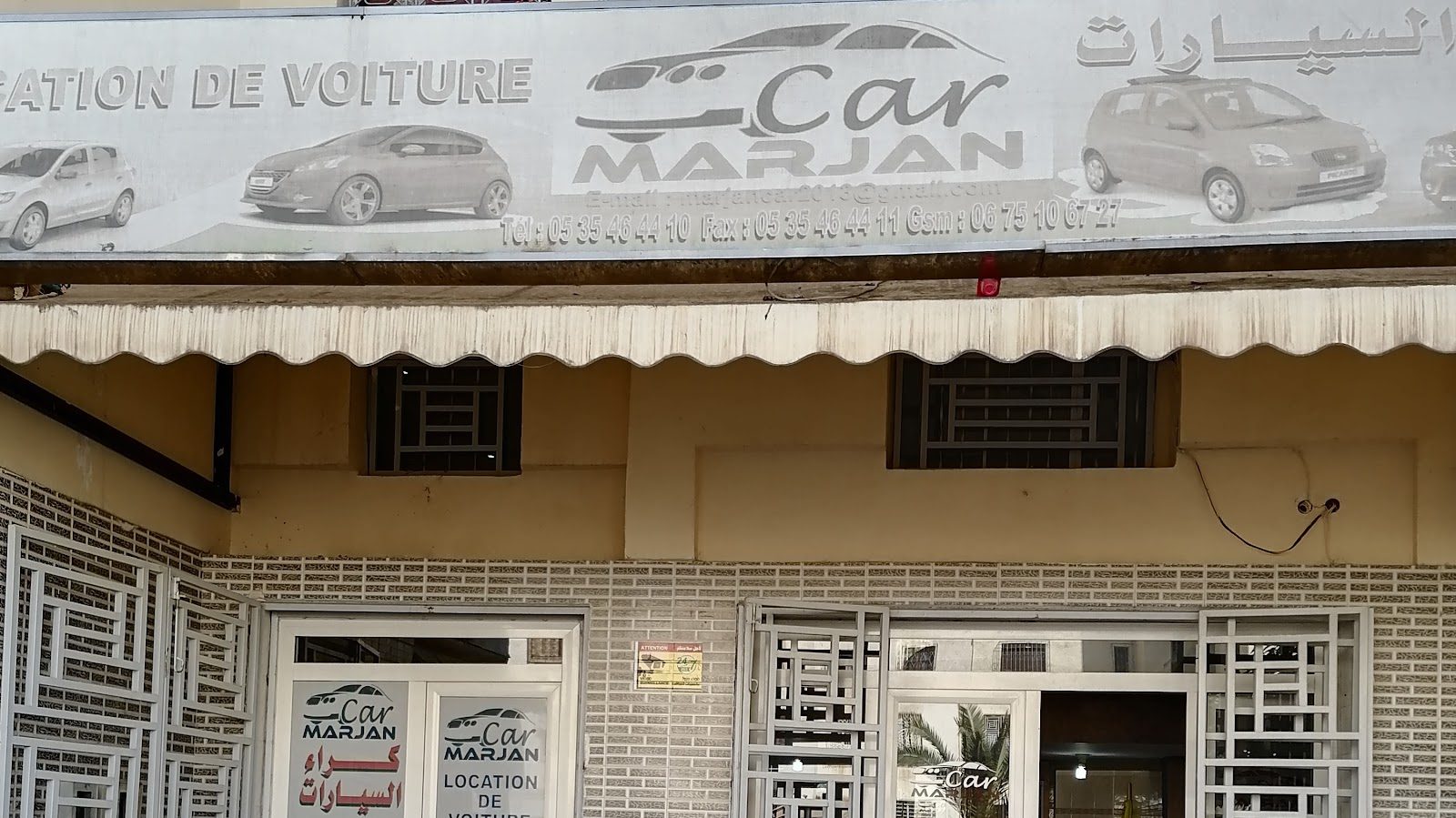 Marjan car location de voiture