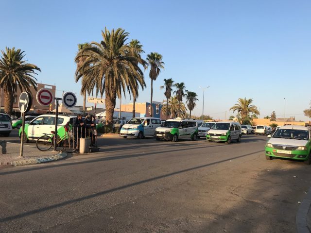 Gare des grandes taxis - Oulad Teima -