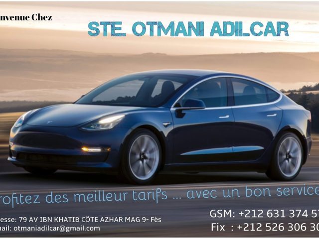 Location de voiture à fes otmani adil car - Fès - +212 631-374578