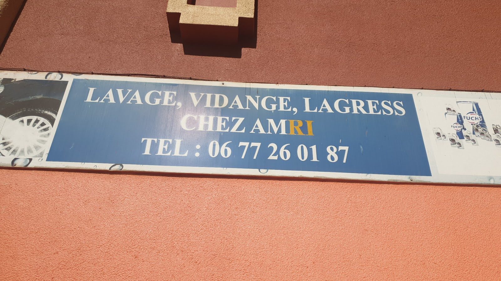 LAVAGE CHEZ AMRI