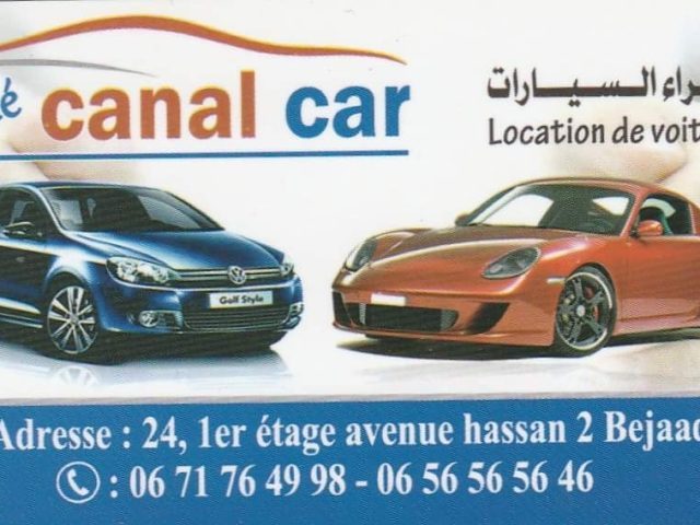 CANAL CAR LOCATION DE VOITURE - Boujad - +212 671-764998